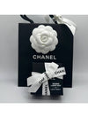 CC logo drop pearl earrings silver A36138 - CHANEL - BALAAN 4