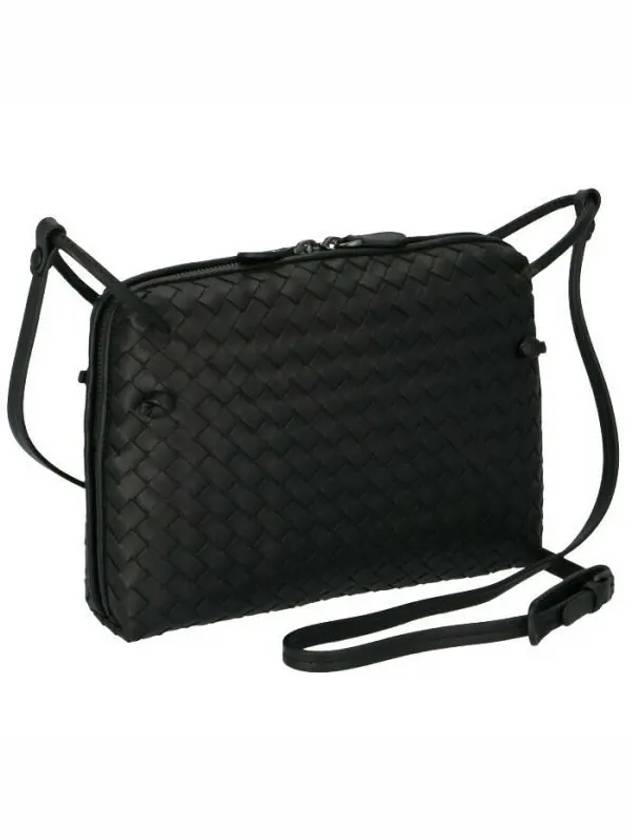 Nodini Intrecciato Cross Bag Black - BOTTEGA VENETA - BALAAN 2