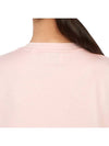 Women's Logo Print Cotton Short Sleeve T-Shirt Pink - BURBERRY - BALAAN 10