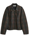 MINI JACKET Hunterbrown Tartan M4231MHT mini jacket - OUR LEGACY - BALAAN 1