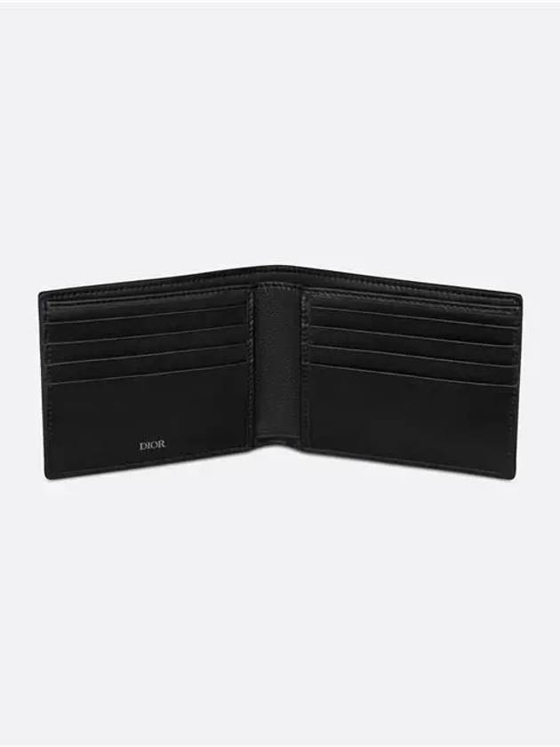 Gravity Leather Half Wallet Black - DIOR - BALAAN 6