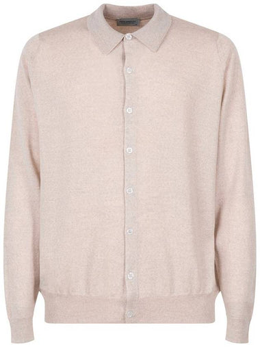 John Smedley Extrafine Polo Cardigan Clothing - JOHN SMEDLEY - BALAAN 1