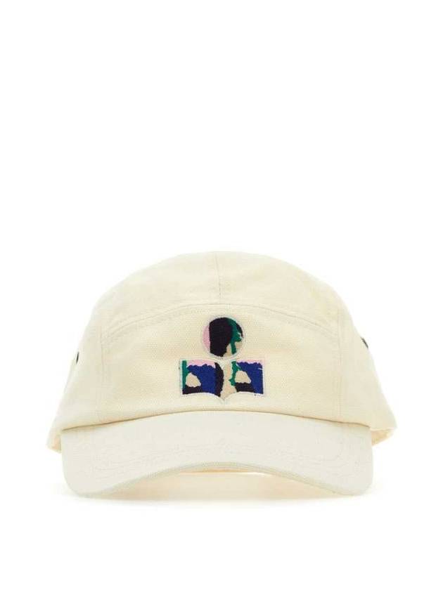 Tyron Embroidered Logo Ball Cap White - ISABEL MARANT - BALAAN 2