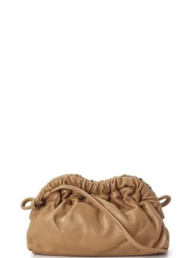 Clutch Cross Bag 24 Biscuit WP20H010KQ CARAMEL - MANSUR GAVRIEL - BALAAN 3