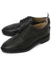 Rubber Sole Longwing Pebble Grain Leather Brogue Loafer Black - THOM BROWNE - BALAAN 2