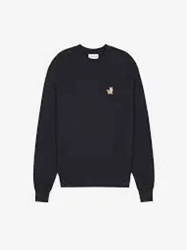 Fox Cotton Sweatshirt Black - MAISON KITSUNE - BALAAN 2