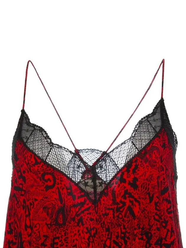 RISTY Long One Piece Crimson WWDR01390 - ZADIG & VOLTAIRE - BALAAN 2