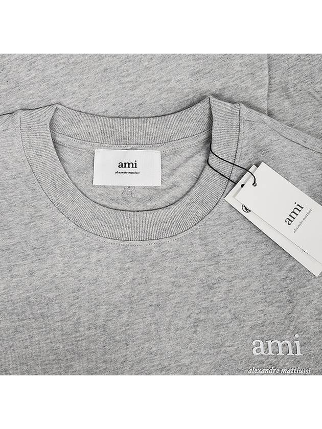 Alexandre Mattiussi Long Sleeve T-Shirt Grey - AMI - BALAAN 8