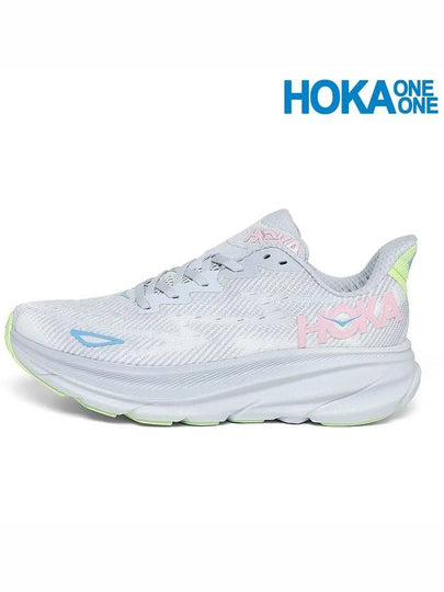 Clifton 9 Low Top Sneakers Grey - HOKA ONE ONE - BALAAN 2