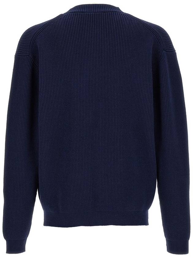 Bold Fox Head Cardigan Navy - MAISON KITSUNE - BALAAN 3