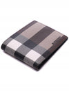 Check Half Wallet Dark Birch Brown - BURBERRY - BALAAN 6