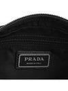 Re-Nylon And Saffiano Leather Belt Bag Black - PRADA - BALAAN 11