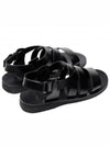 Noumea Sandals Black - PARABOOT - BALAAN 3