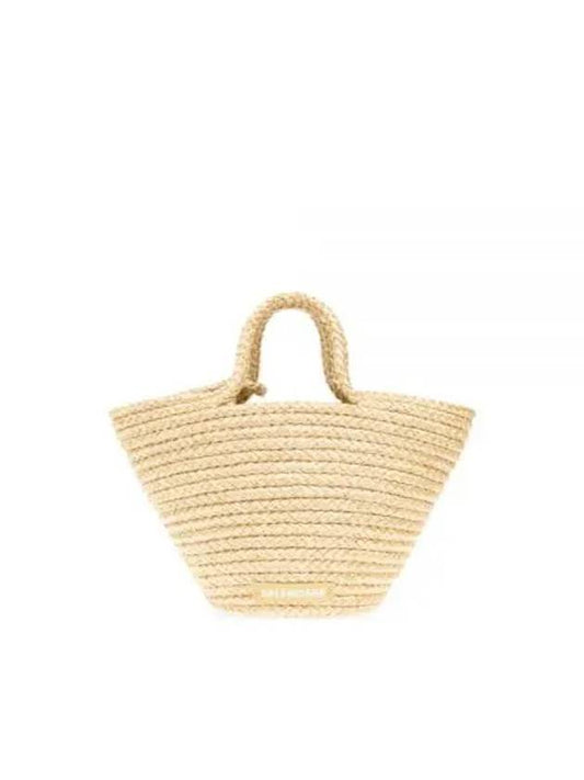 Ibiza Small Tote Bag Beige - BALENCIAGA - BALAAN 2