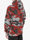 Heritage Camo Fleece Hoodie Camo Red - STONE ISLAND - BALAAN 4