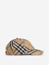 Vintage Check Base Ball Cap Beige - BURBERRY - BALAAN 4