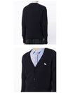 Baby Fox Patch Cosy Cardigan Navy - MAISON KITSUNE - BALAAN 7