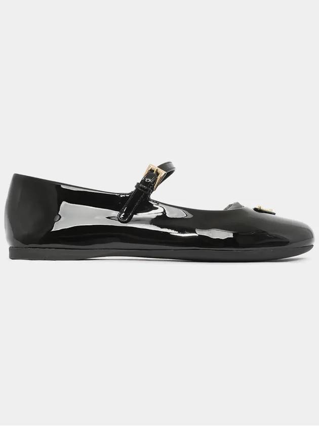 Patent Leather Ballerinas Black - PRADA - BALAAN 4