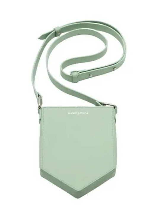 Neck Cross Pouch Bag Mist Green - MAISON KITSUNE - BALAAN 2