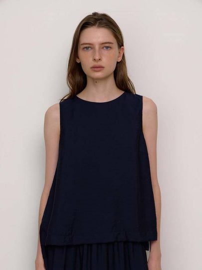 Mildi sleeveless blouse navy - KILHOUETTE - BALAAN 2