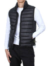 Loom Woven Chambers Recycled Nylon Down TC Vest Black - STONE ISLAND - BALAAN 4