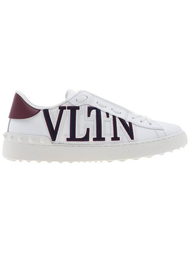 Open Stud Low Top Sneakers Brown - VALENTINO - BALAAN 3