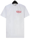 Sports Logo Short Sleeve T-Shirt White - SPORTY & RICH - BALAAN 2