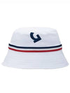 Quarter G Stretch Twill Bucket Hat Snow - G/FORE - BALAAN 1