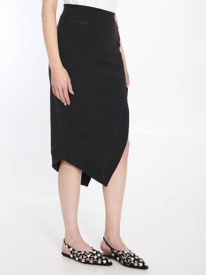 Asymmetrical Midi Skirt - THE ATTICO - BALAAN 2