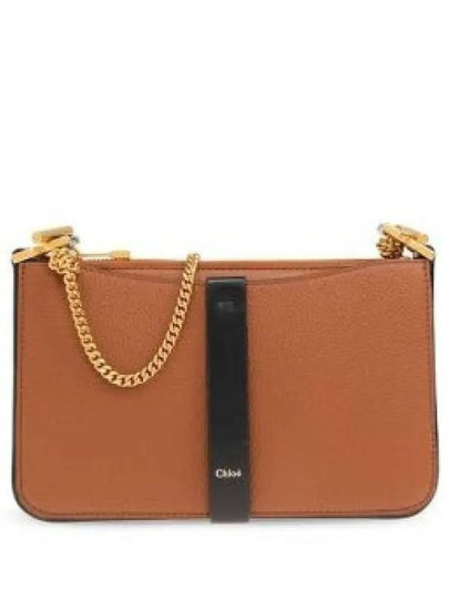 Marci leather cross bag Tan - CHLOE - BALAAN 2