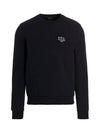 Rider Chest Small Logo Sweatshirt Black - A.P.C. - BALAAN 3