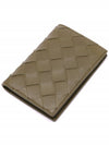 Intrecciato Flap Card Case Mud - BOTTEGA VENETA - BALAAN 6