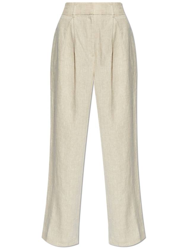 Posse Linen Trousers 'Presley', Women's, Beige - POSSE - BALAAN 1