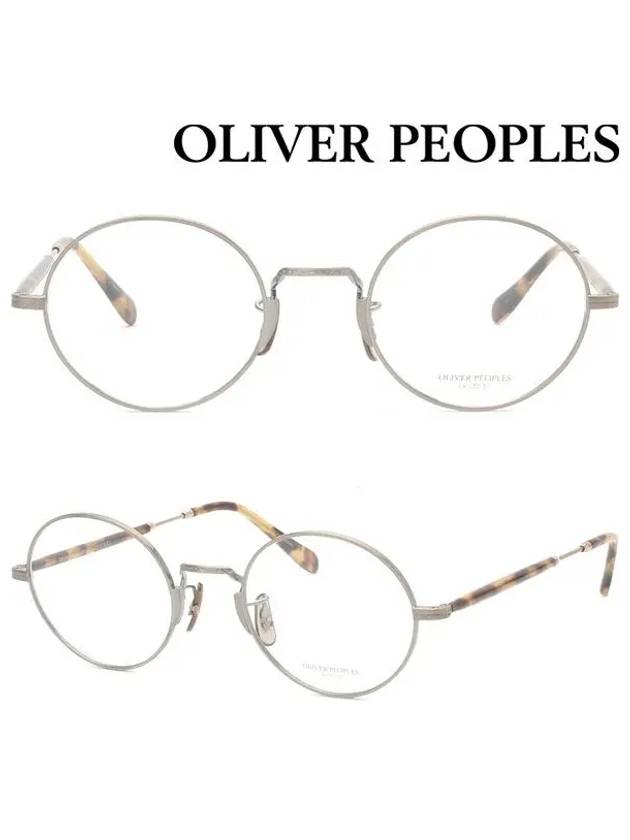 Titanium Glasses Frame OV1173TD 5124 Welden Vintage Gold Frame Round - OLIVER PEOPLES - BALAAN 2