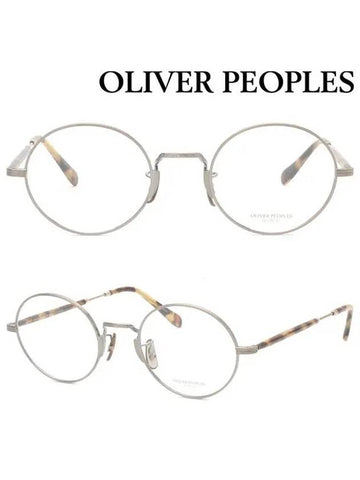 Titanium Glasses Frame OV1173TD 5124 Welden Vintage Gold Frame Round - OLIVER PEOPLES - BALAAN 1