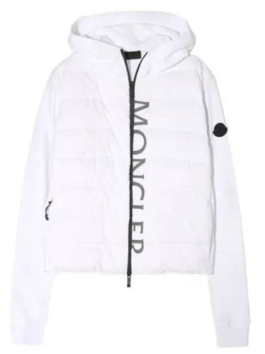 padded zip up hoodie - MONCLER - BALAAN 1