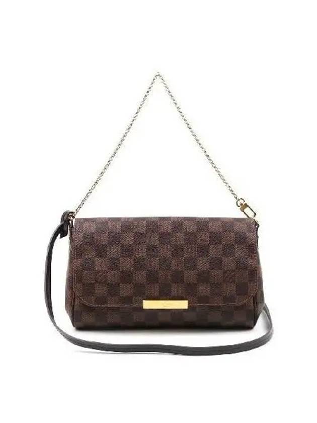 N41129 Favorite MM shoulder bag and cross - LOUIS VUITTON - BALAAN 1