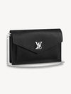 Mylockme Chain Shoulder Bag Black - LOUIS VUITTON - BALAAN 2