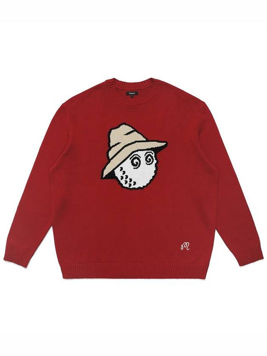 Health SeekersGolfers Putter Boy Bucket Sweater RED M3313LKT07RED - MALBON GOLF - BALAAN 2