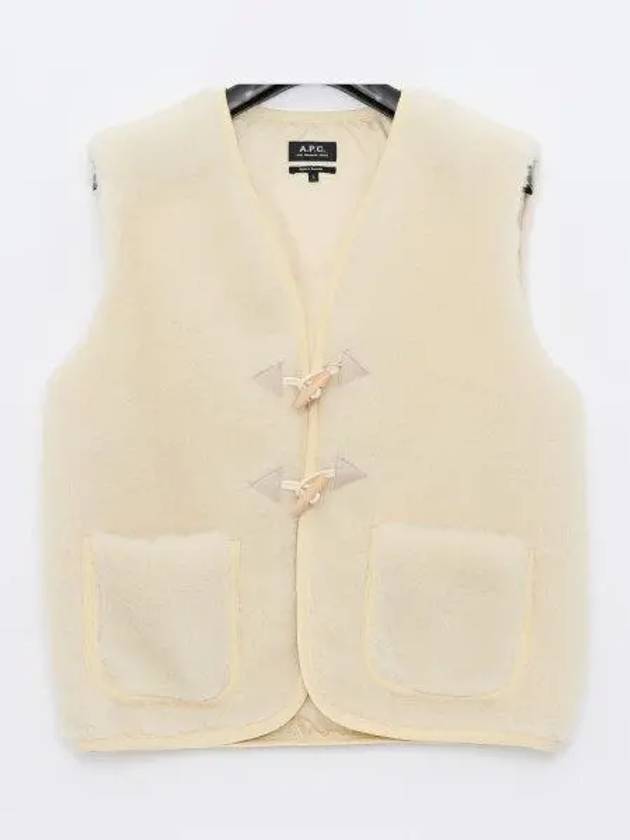 Jules Jacket Vest Ecru - A.P.C. - BALAAN 2