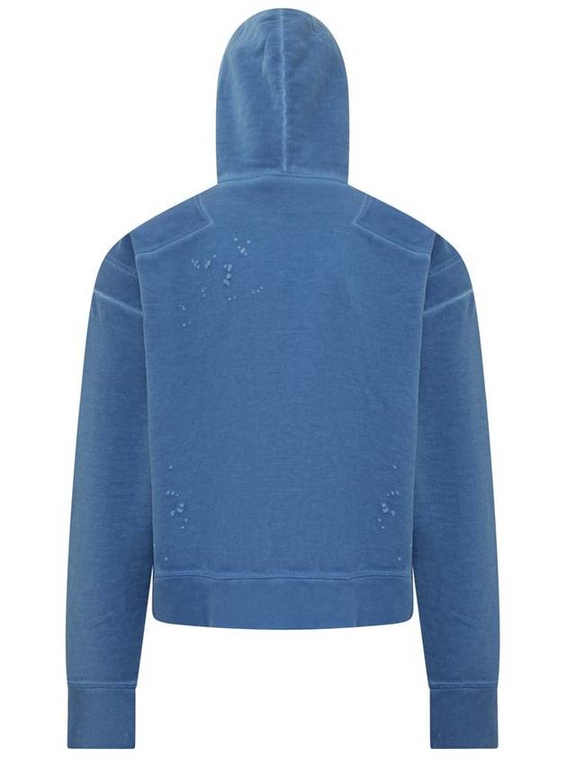 Hooded Sweatshirt S71GU0615S25030 468 BLUE - DSQUARED2 - BALAAN 3