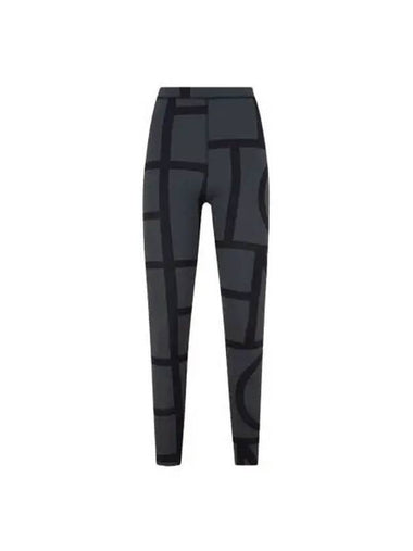 women monogram leggings black - TOTEME - BALAAN 1