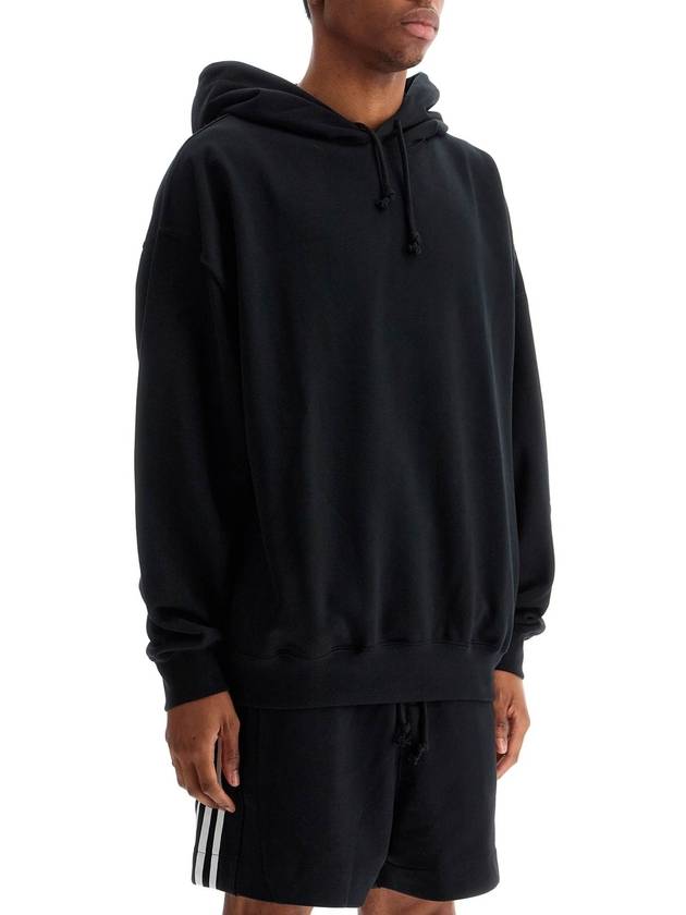 black cotton hoodie with gfx print - Y-3 - BALAAN 2