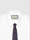 GG Apple silk jacquard tie - GUCCI - BALAAN.