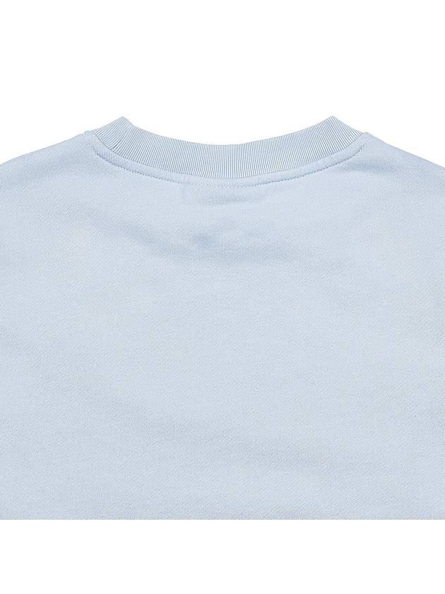 Chillax Patch Regular Sweatshirt Sky Blue - MAISON KITSUNE - BALAAN 8