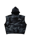 Unisex Damage Hooded Vest Black - PEOPLE OF THE WORLD - BALAAN 2