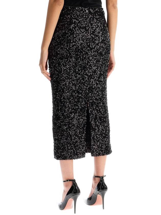 midi sequin skirt in - ROTATE - BALAAN 3