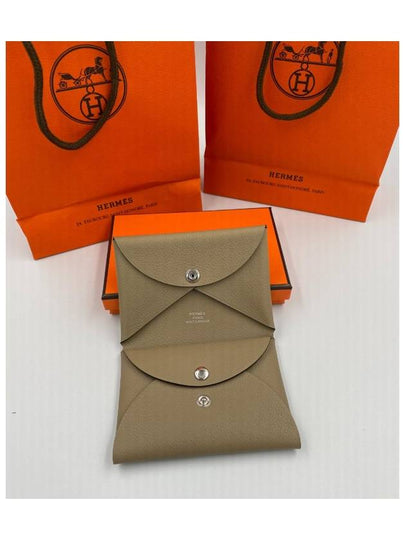 Calvi Duo Compact Card Wallet H085238CK8Q - HERMES - BALAAN 2