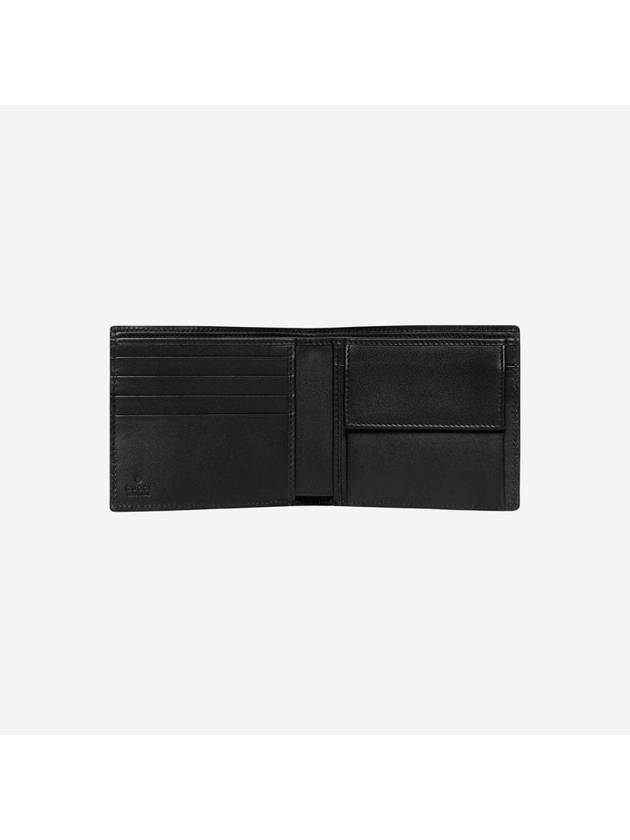 Signature Coin Pocket Half Wallet Black - GUCCI - BALAAN 3