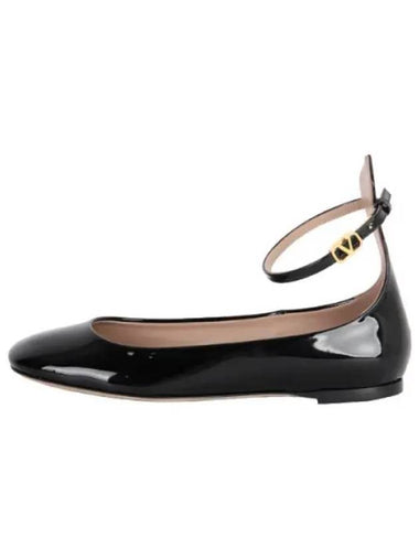 patent ballerina flat shoes women - VALENTINO - BALAAN 1